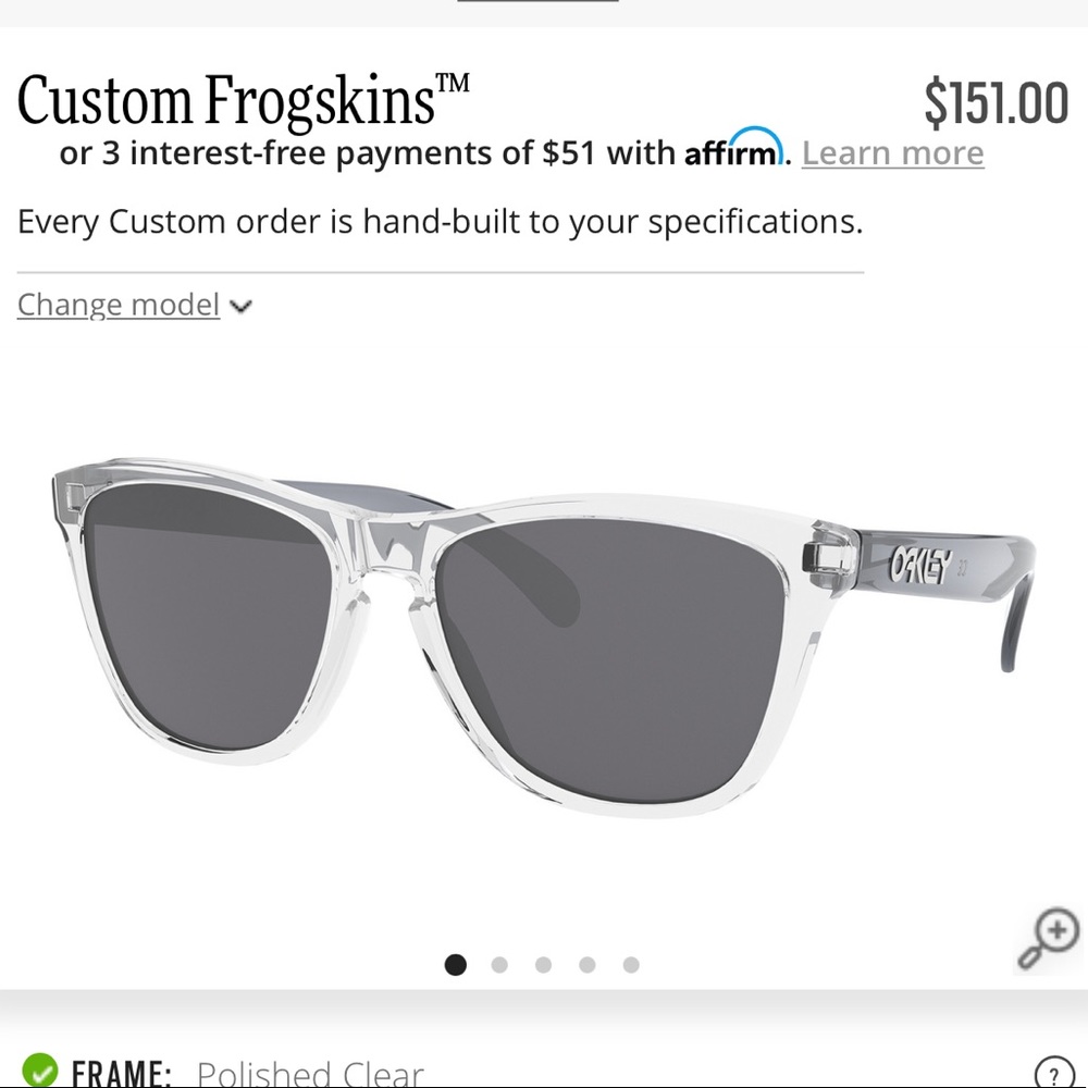 Oakley • Custom Frogskins